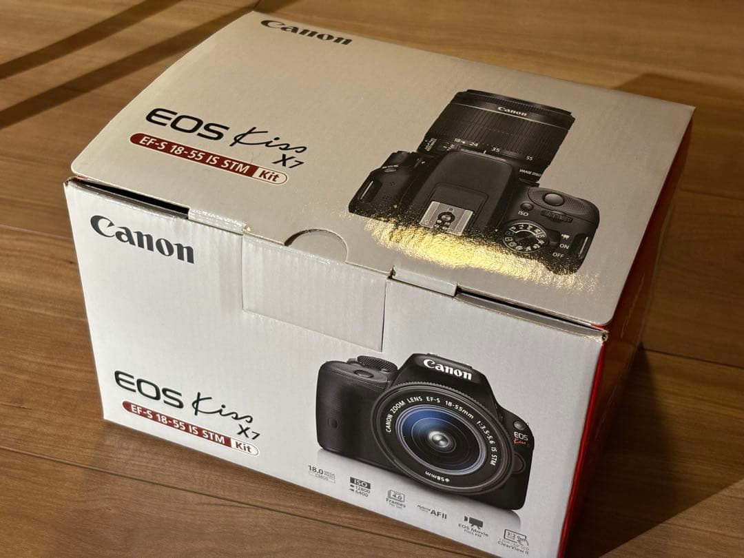 Canon デジタル一眼レフカメラ EOS Kiss X7 レンズキット