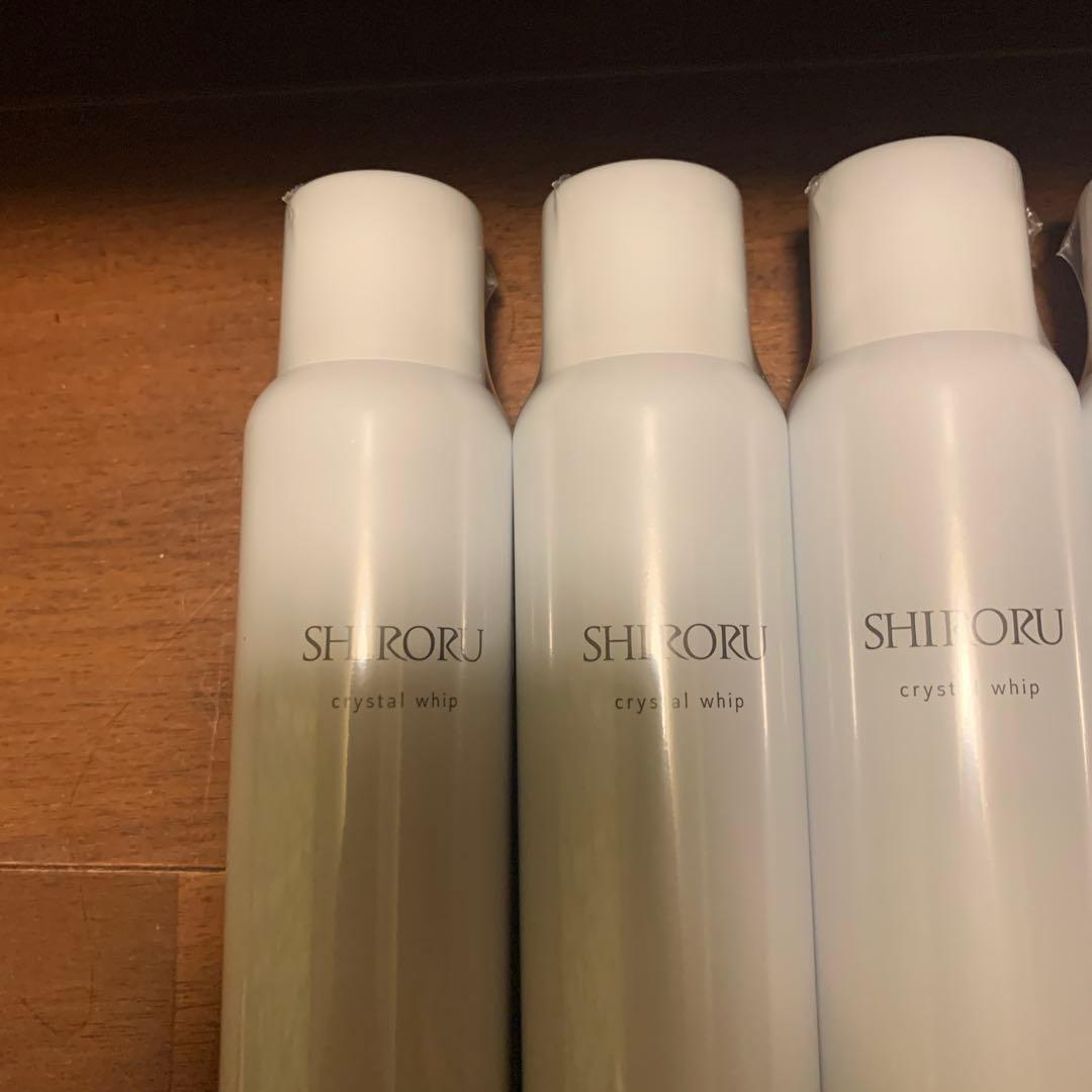 SHIRORU洗顔料ホイップ泡6本