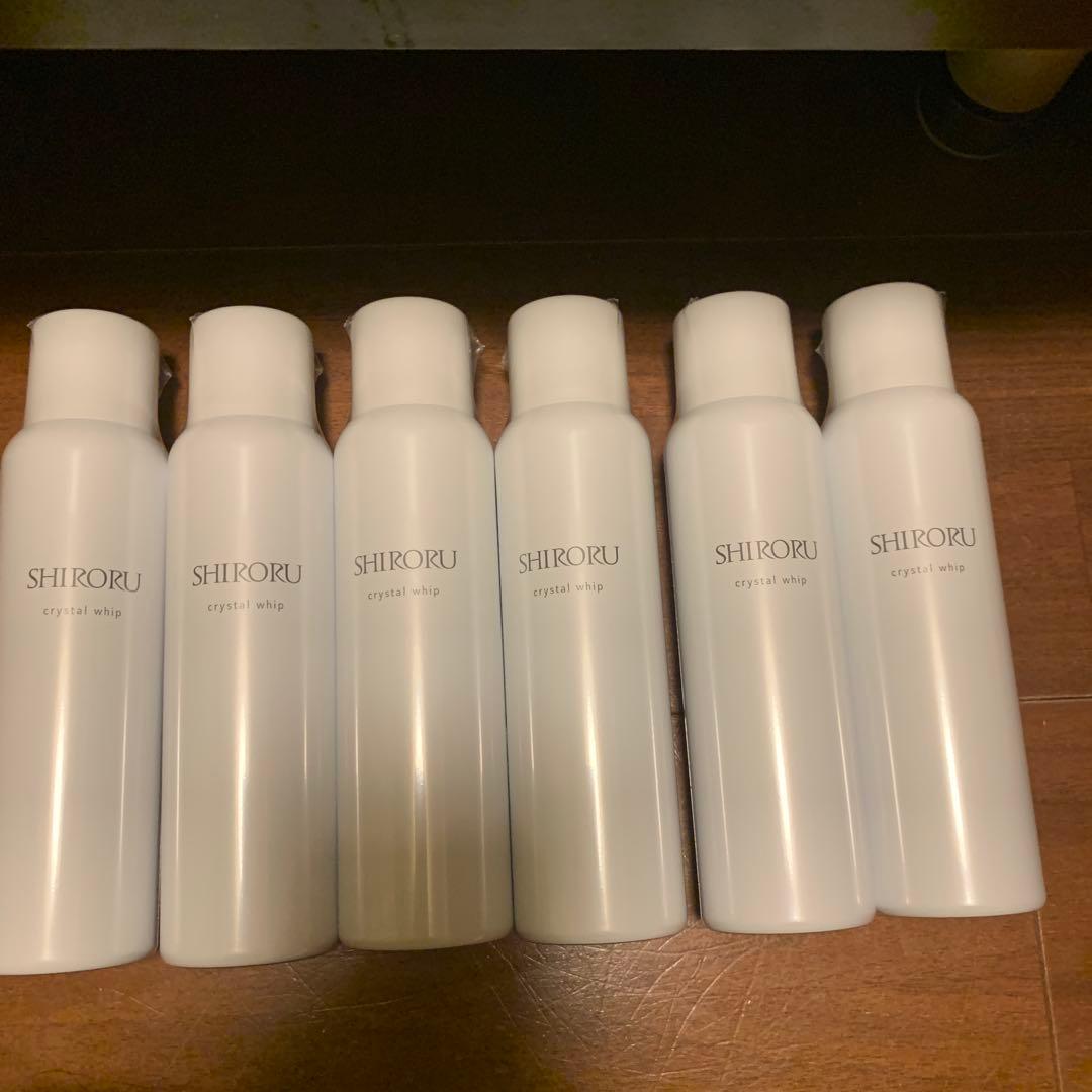 SHIRORU洗顔料ホイップ泡6本