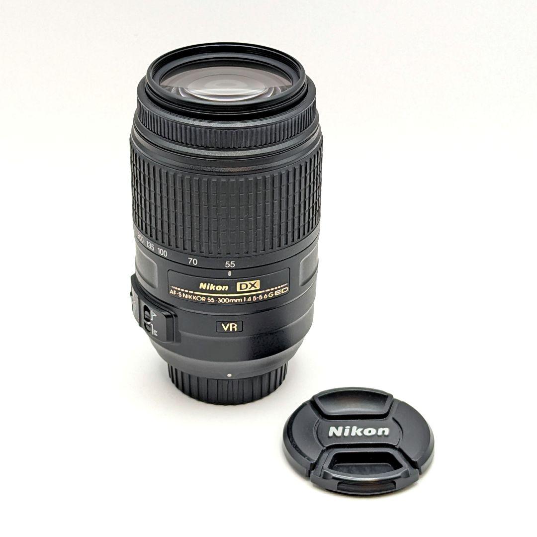 Nikon ニコン AF-S 55-300mmF4.5-5.6 G ED 美品
