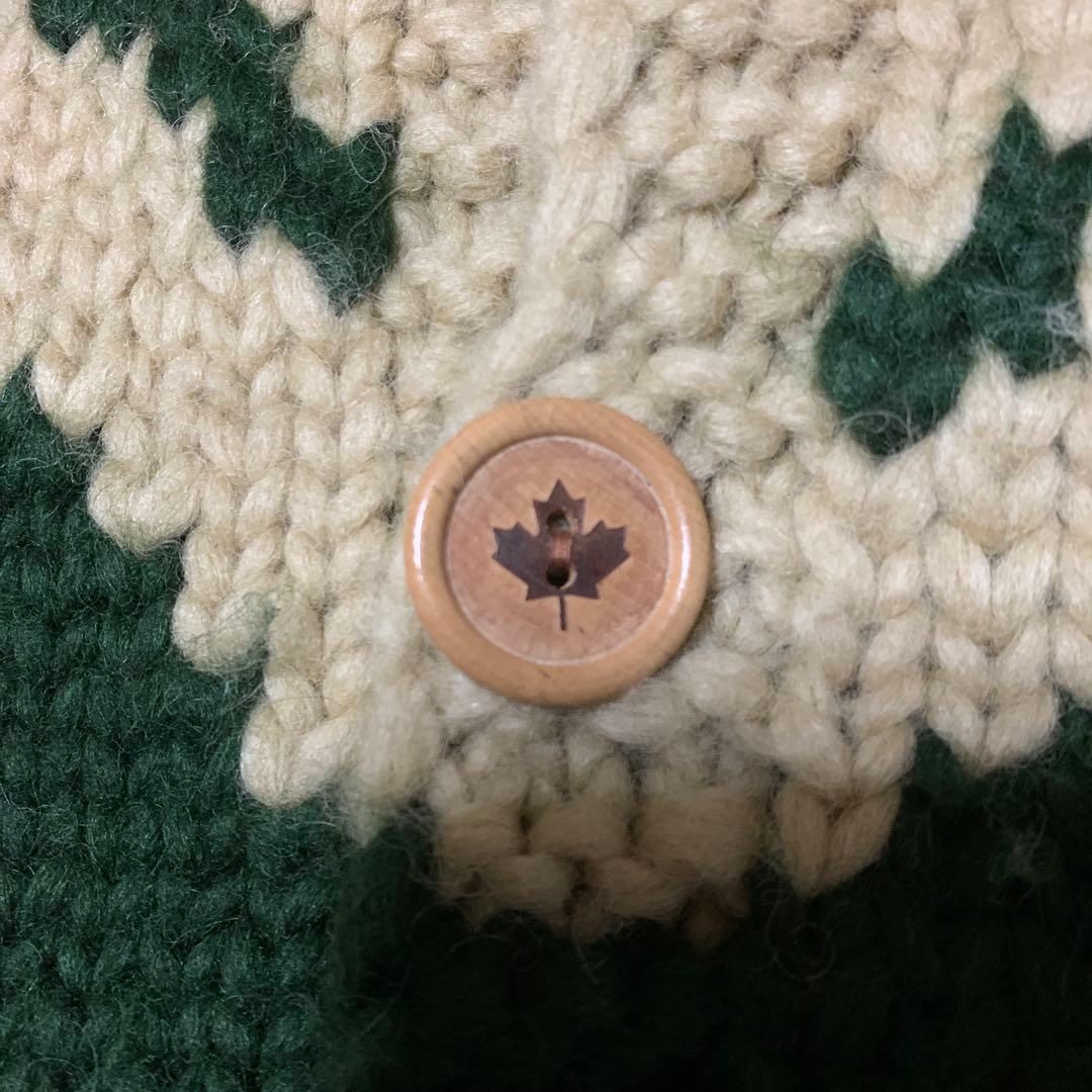 激レアKanata カナタ シロクマ　カウチンニット　セーター　カーディガン　熊