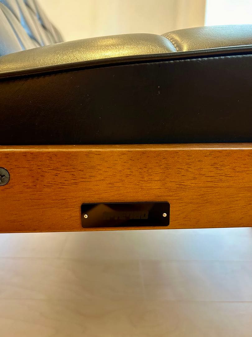 カリモク60 Kチェア2シーター　ブラック