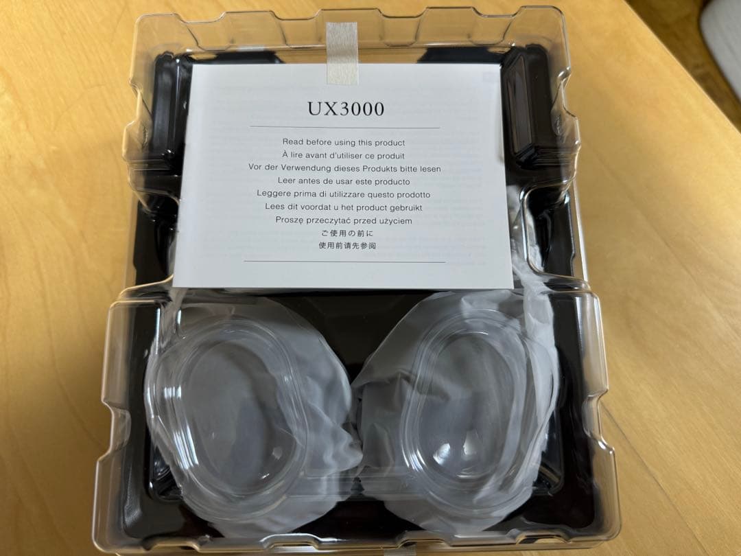 【新品・未使用】final UX3000 ブラック ワイヤレスヘッドホン