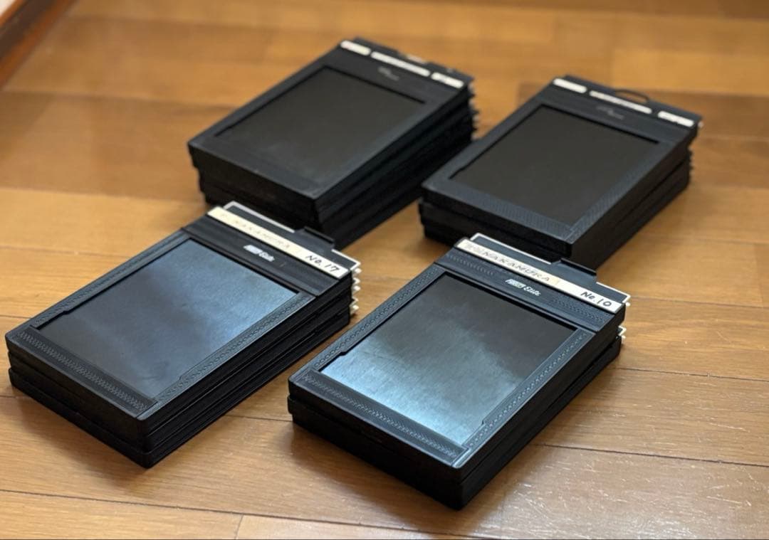 4x5 カットフィルムホルダー 計15枚