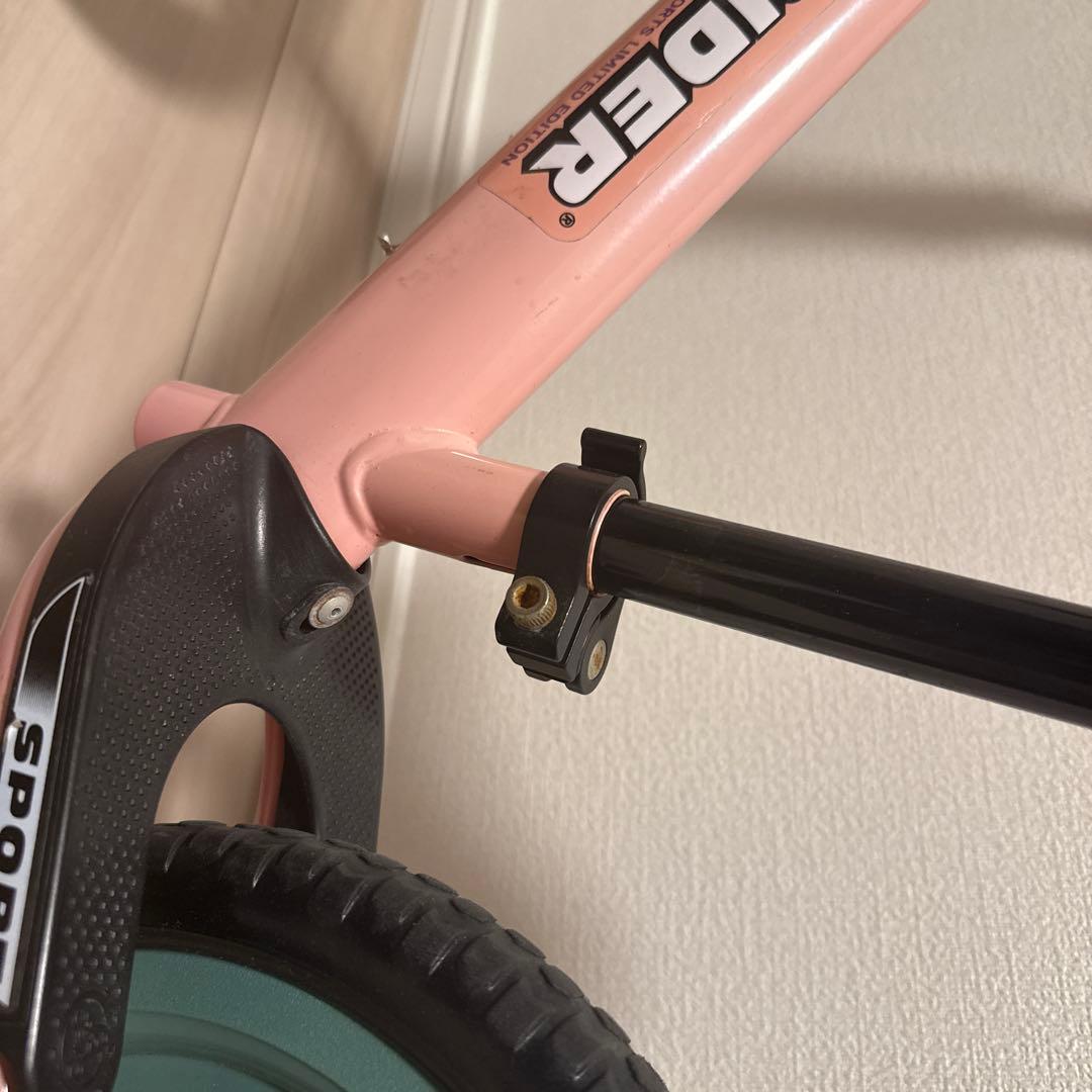 STRIDER バランスバイク 12インチ ピンク/グリーン