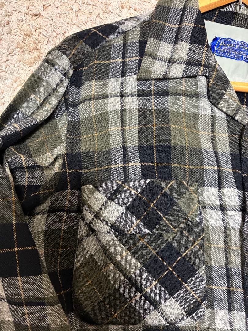 Pendleton Wool Shirt 60s ボードシャツ
