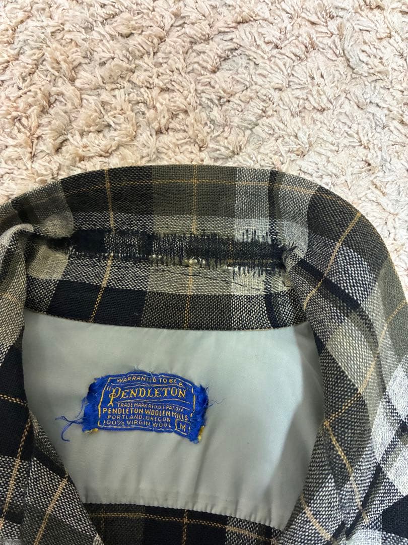 Pendleton Wool Shirt 60s ボードシャツ