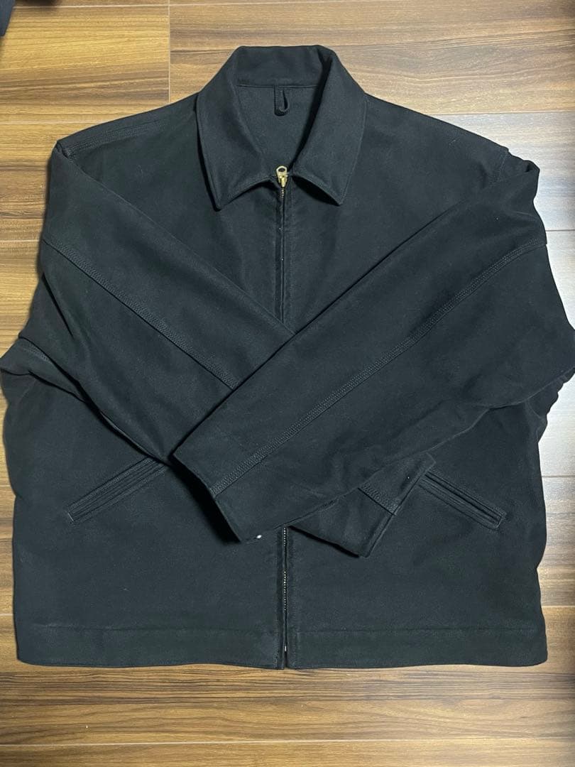 COMOLI 24AW モールスキン ジップショートジャケット　サイズ3