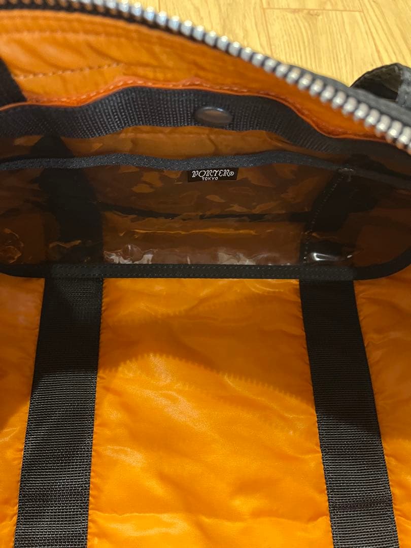 PORTER ブラック ボストンバッグ