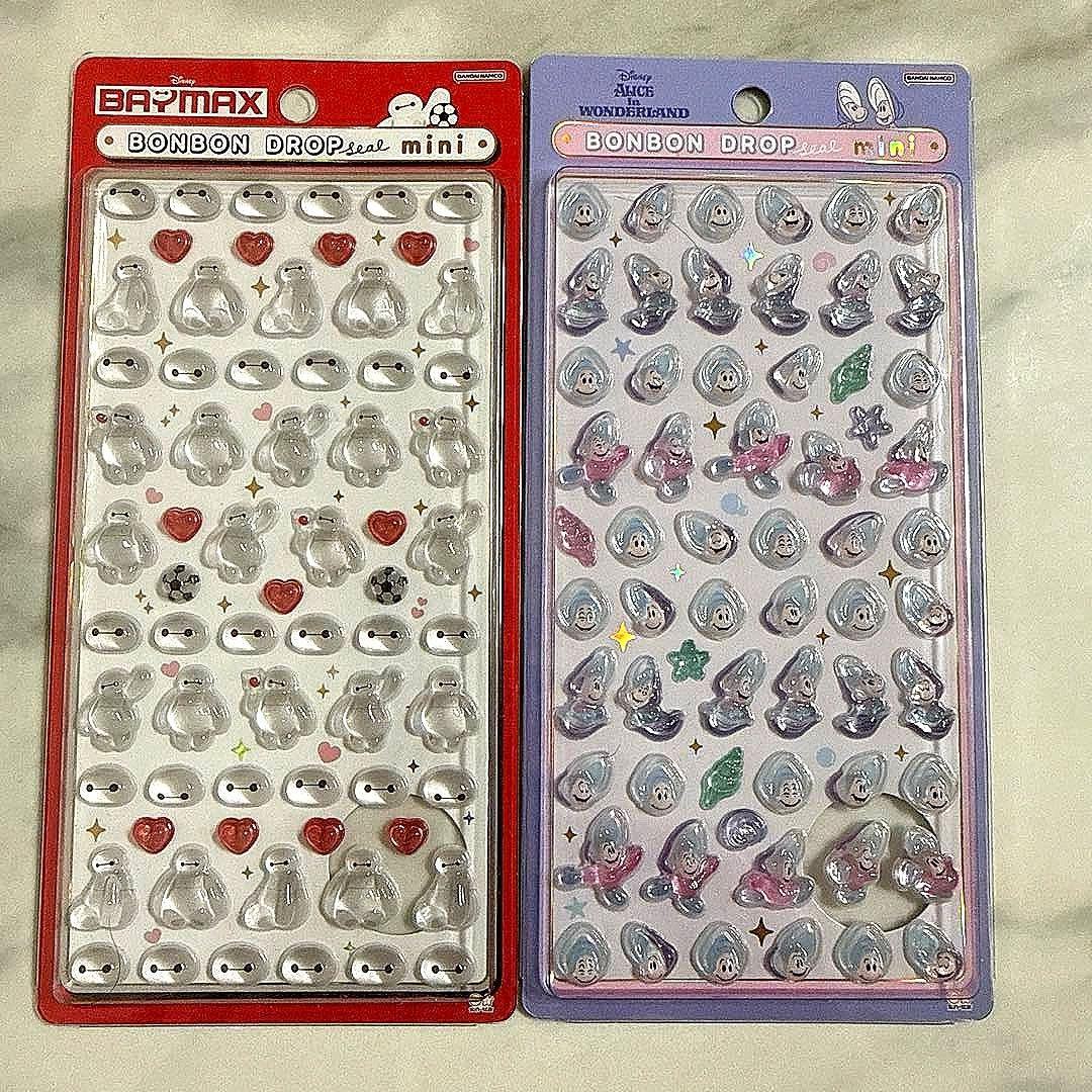【正規品】ボンボンドロップシール　ミニ　コンプリートセット　サンリオ　ディズニー