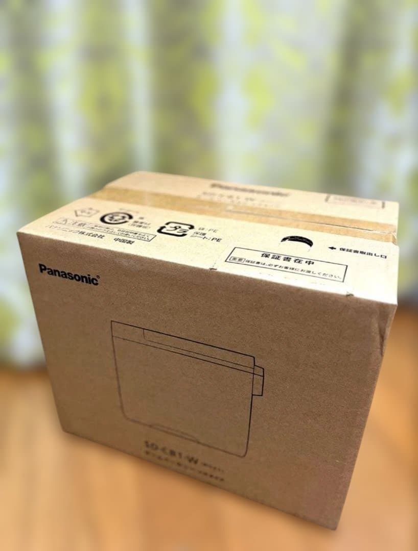 【新品未開封】Panasonic SD-CB1-W ホームベーカリー 小斤タイプ