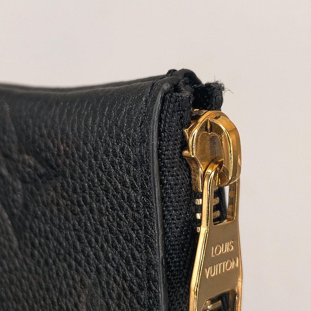 ルイヴィトン VUITTON　ポシェットクレ　アンプラント ケース 黒