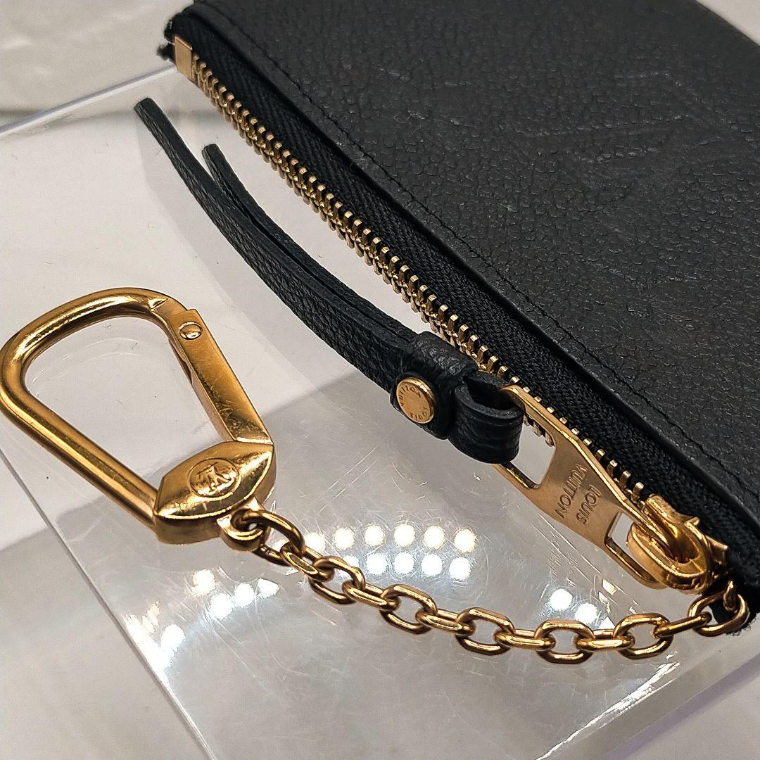 ルイヴィトン VUITTON　ポシェットクレ　アンプラント ケース 黒
