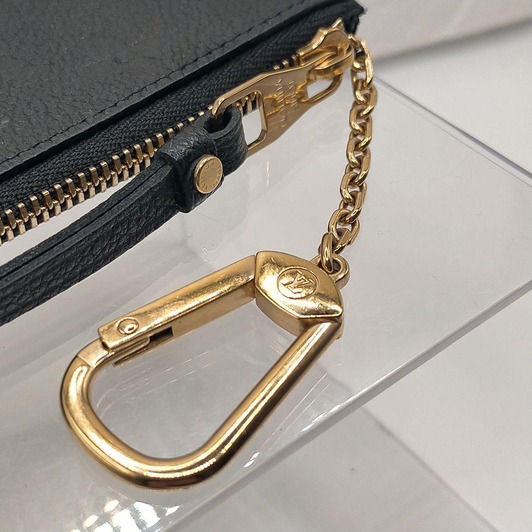 ルイヴィトン VUITTON　ポシェットクレ　アンプラント ケース 黒