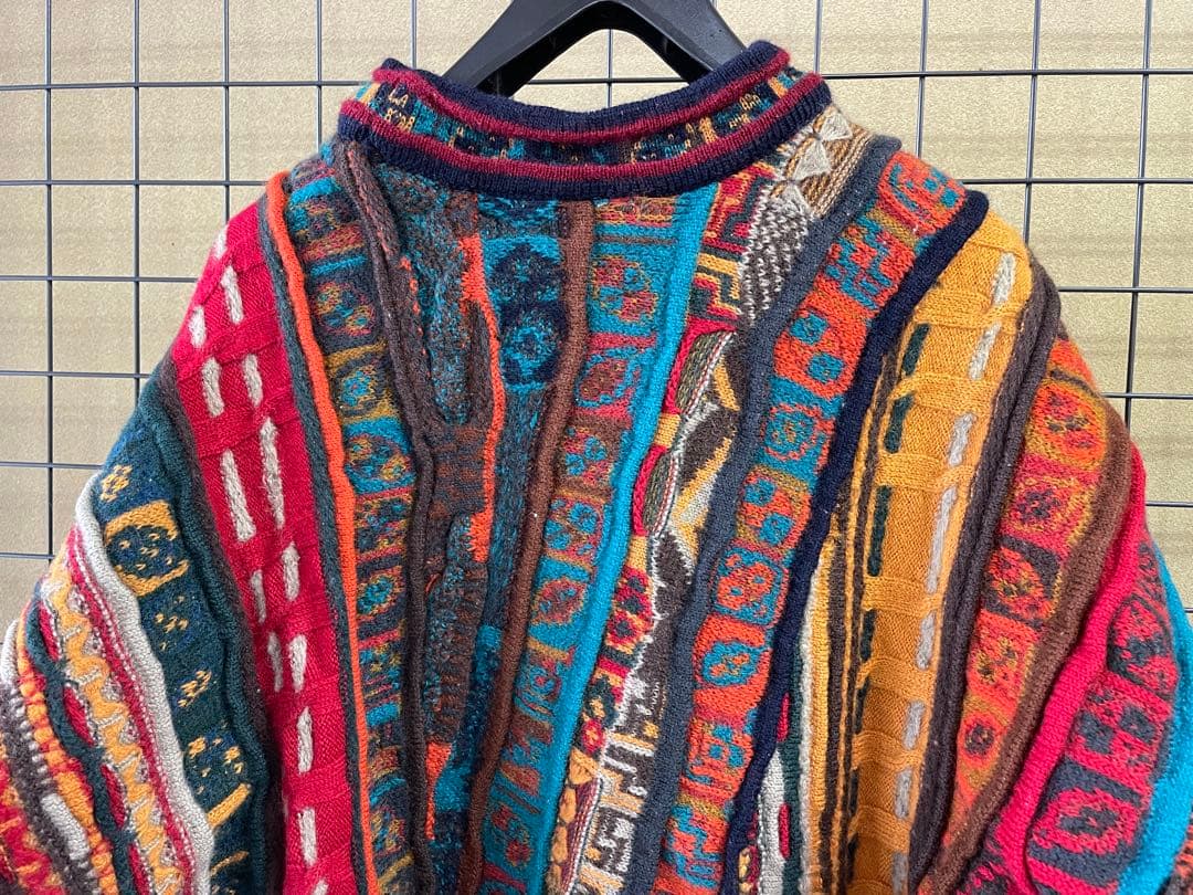 COOGI クージー 90s ビンテージ 3Dニット オーストラリア製 古着