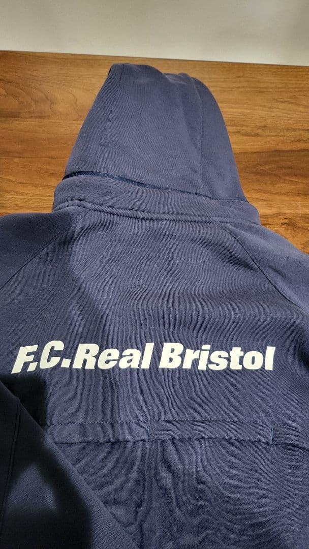 FCRB NIKE 14AW ダブルジップ スター スウェット パーカ PDK