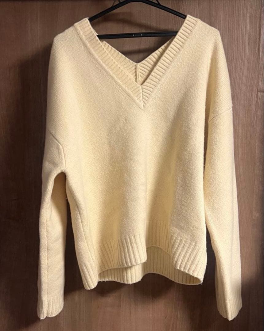 ETRETOKYO Vネック2wayニットプルオーバー