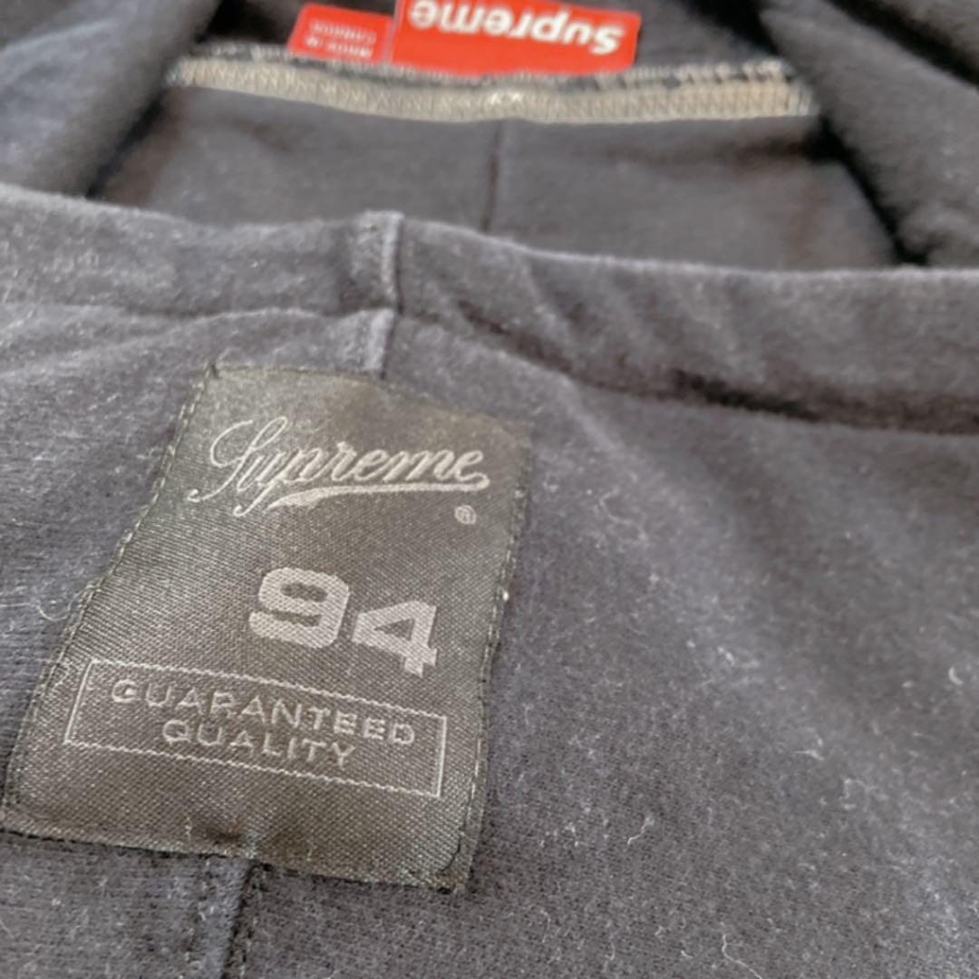 Supreme ジップアップパーカー 希少ビンテージ 【流行XL ダボ感】