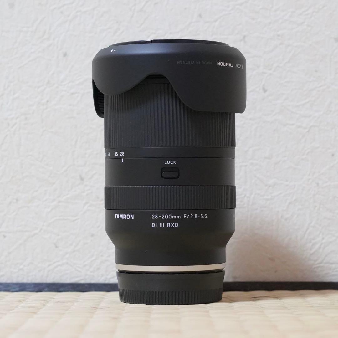 【ほぼ新品】TAMRON28-200mmF/2.8-5.6 Di III RXD
