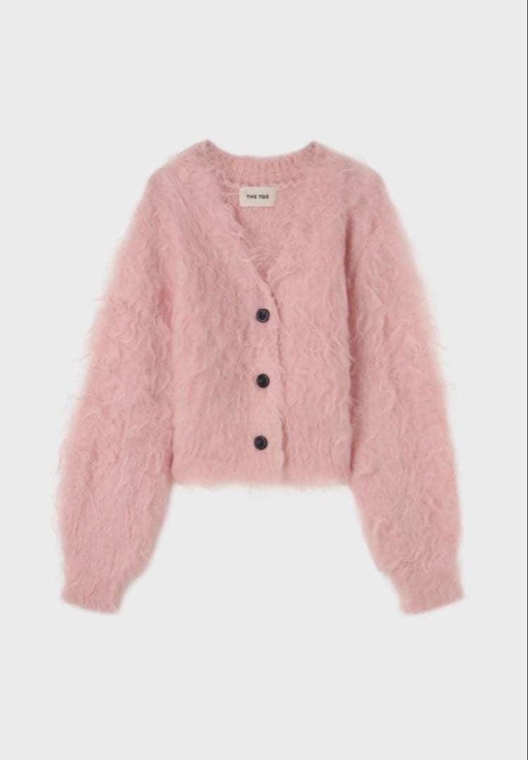 美品【THE TOE】Westminster Shaggy Cardigan