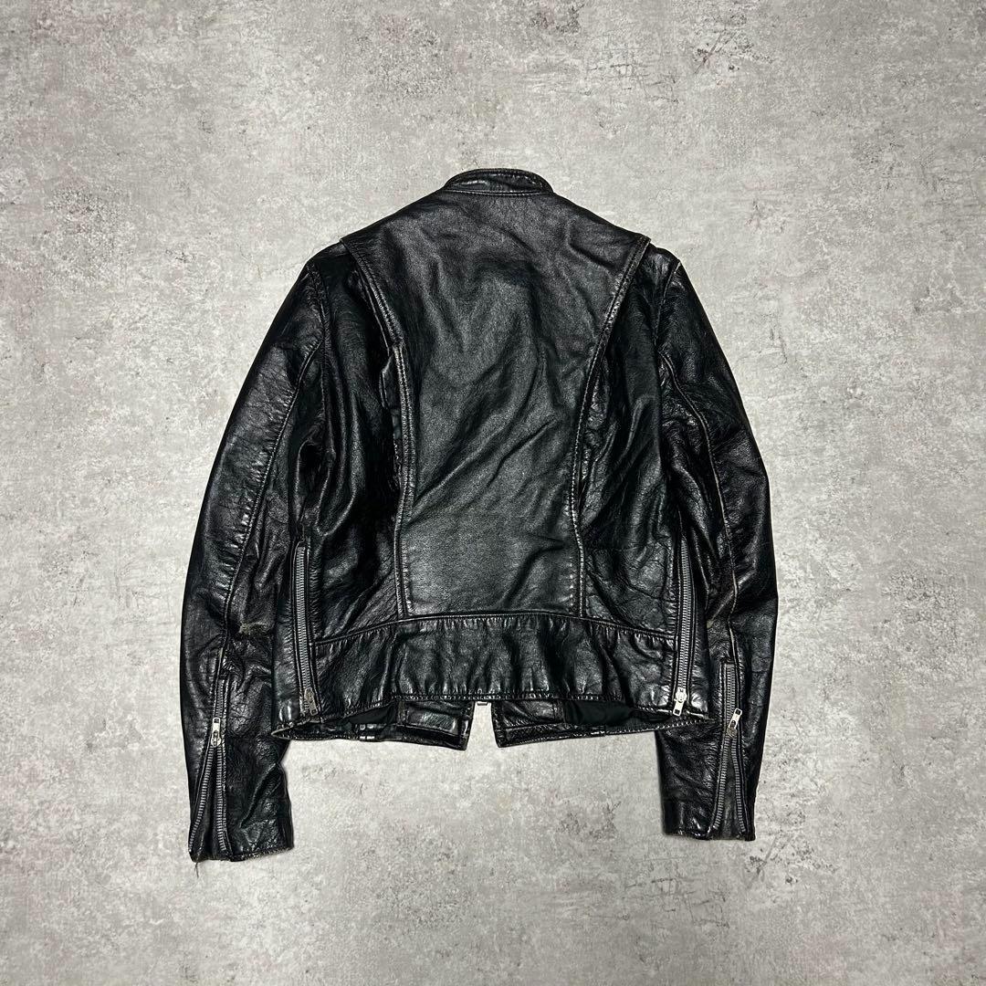 80s BROOKS USA製 シングル レザージャケット　本革