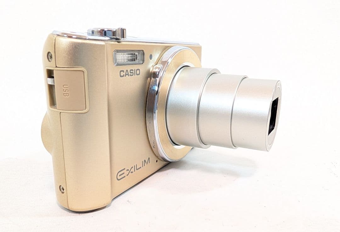 【美品】デジカメ CASIO EXILIM EX-ZS190 シャンパンゴールド