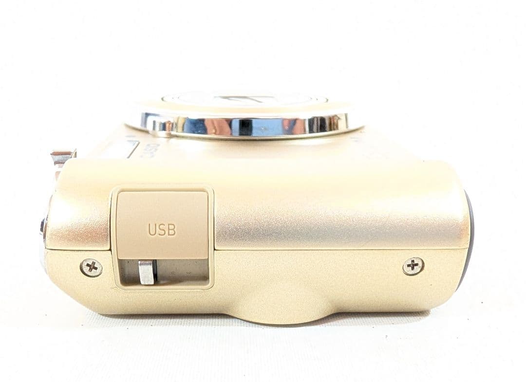 【美品】デジカメ CASIO EXILIM EX-ZS190 シャンパンゴールド