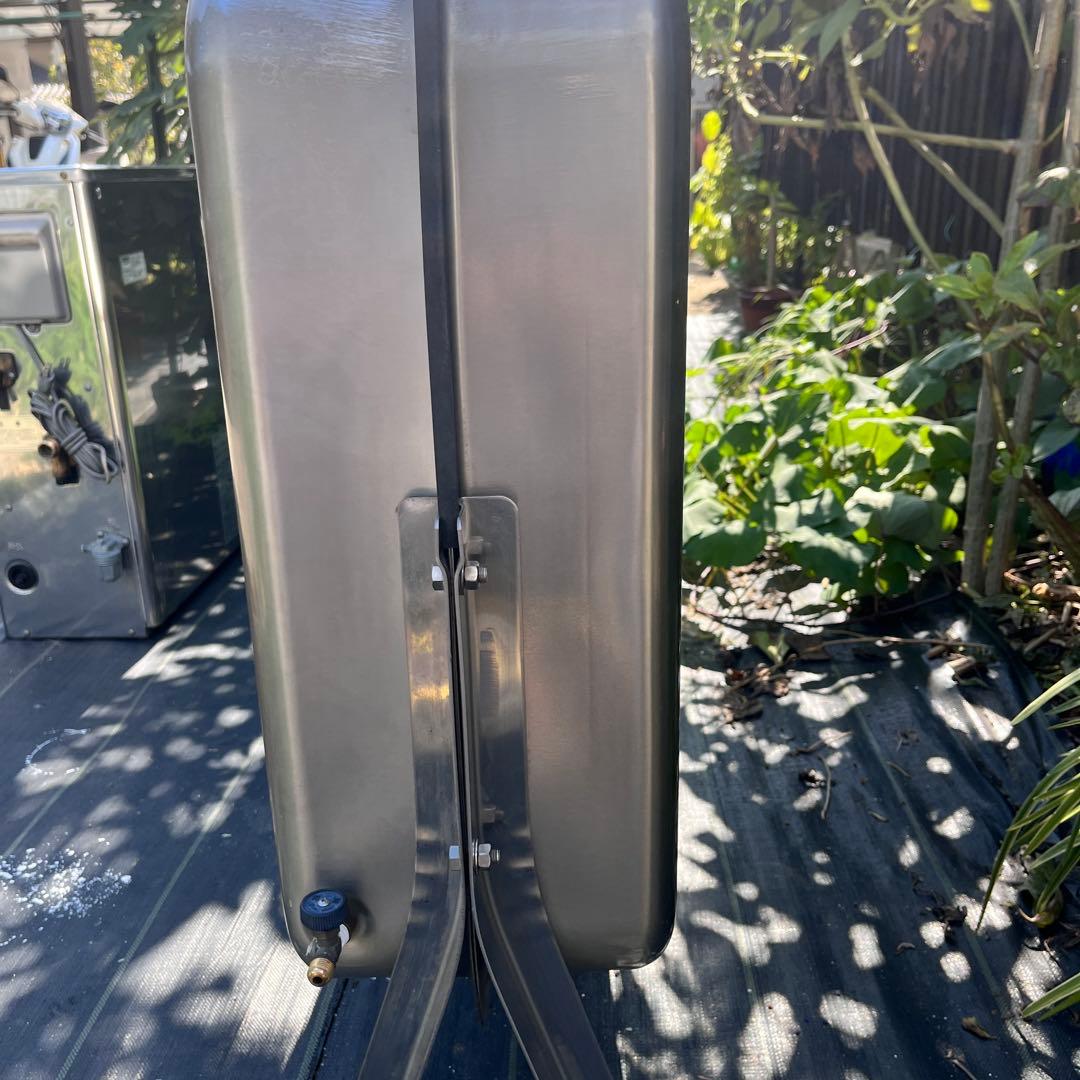 ステンレス90Lオイルタンク　メーター新品つけます