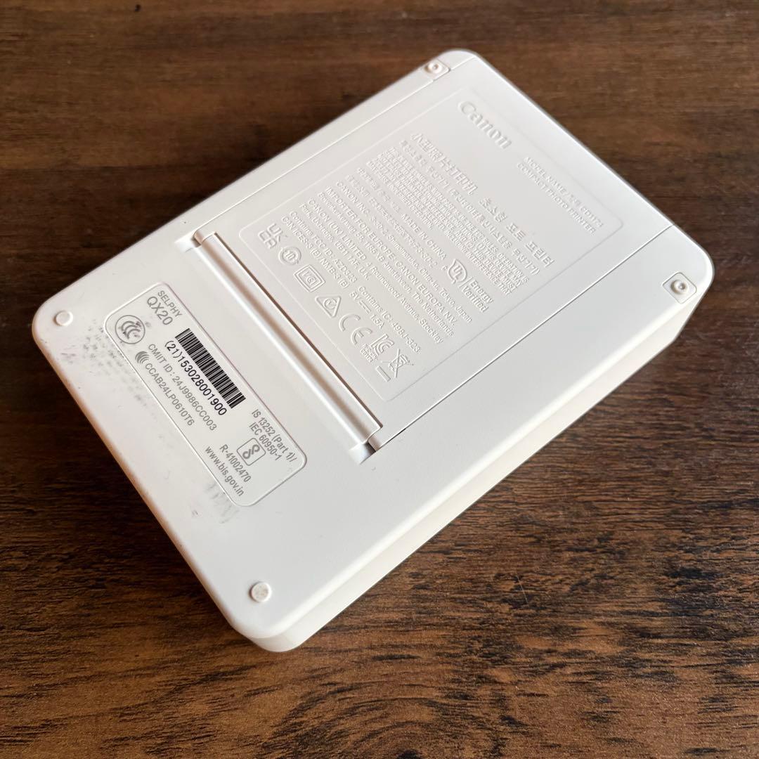 くぅCanon SELPHY QX20 コンパクトフォトプリンター