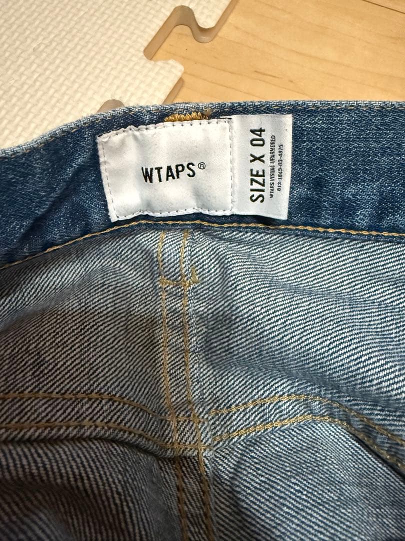 【美品】WTAPS BLUES STRAIGHT / DENIM/ XL