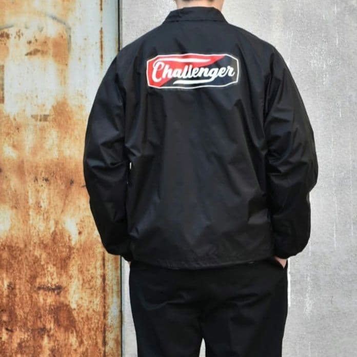 М　CHALLENGER　TWO TONE LOGO COACH JACKET