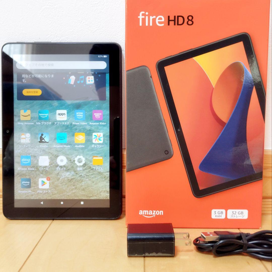極美品 Fire HD 8 最新第12世代(2024) ブラック 32GB
