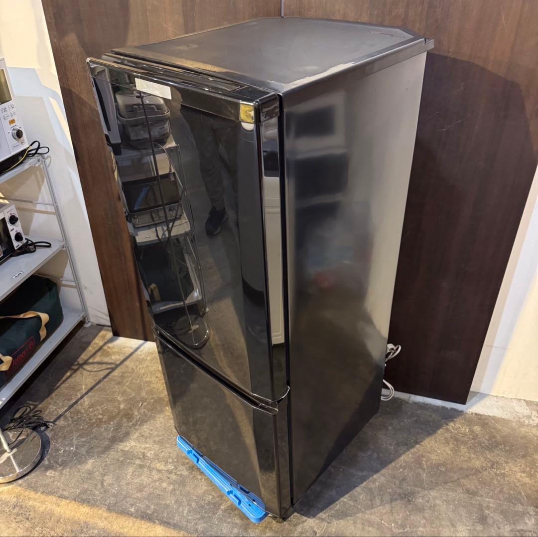 C23★2019年製★三菱　冷蔵庫　ブラック　黒　一人暮らし　洗濯機