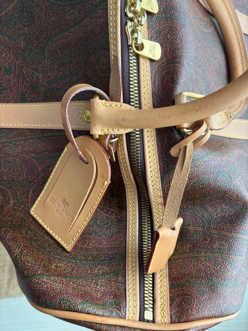 エトロETRO ボストンバッグ ペイズリー