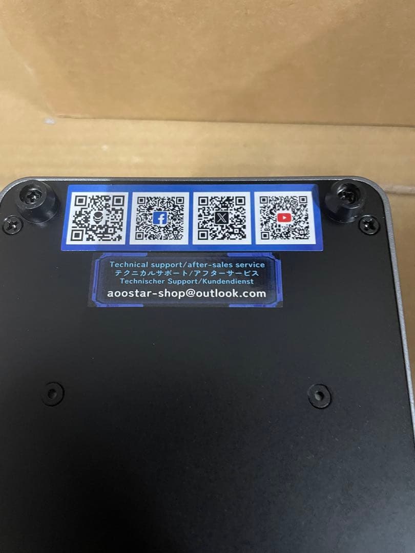 AOOSTAR AG01 eGPUドックドッキングステーション