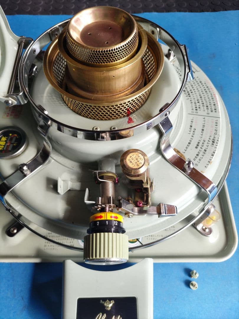 アラジンブルーフレームヒーターストーブ