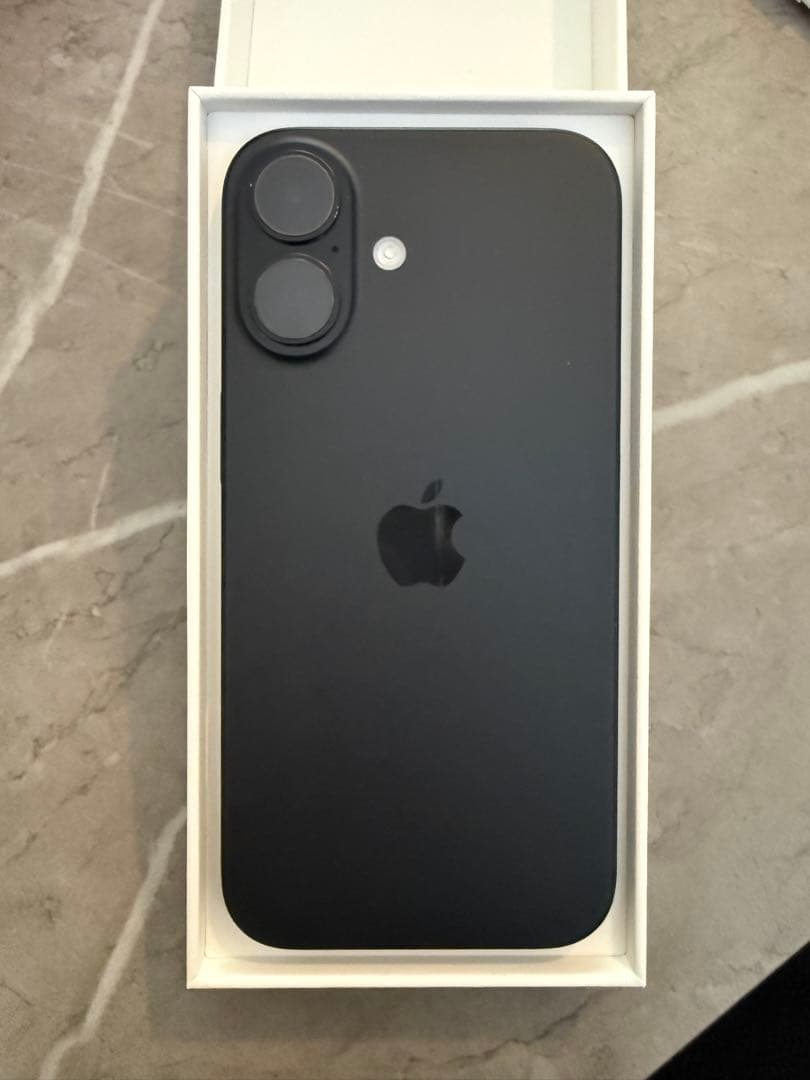 iPhone16 128GB SIMフリー ブラック バッテリー98% 国内版