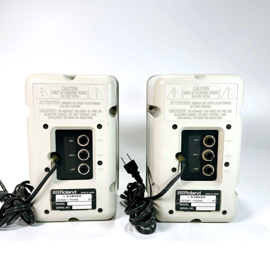 【ペア】Roland ローランド MA-12C アンプ モニタースピーカー