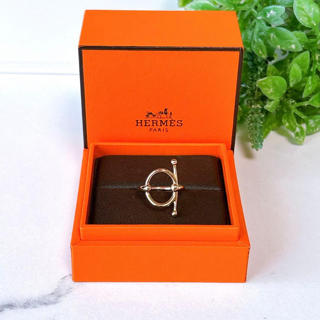 【極美品】エルメス フィレドール リング ローズゴールド 9号