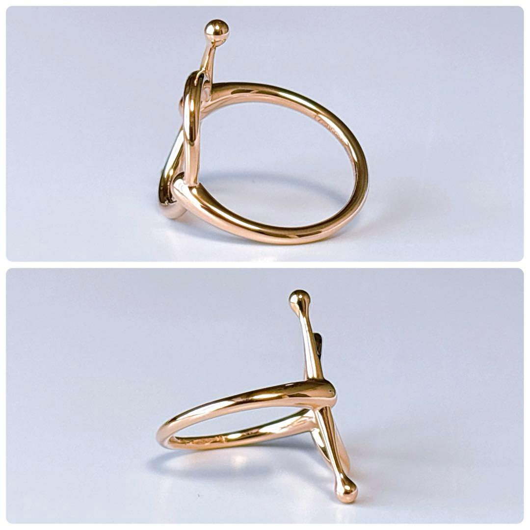 【極美品】エルメス フィレドール リング ローズゴールド 9号