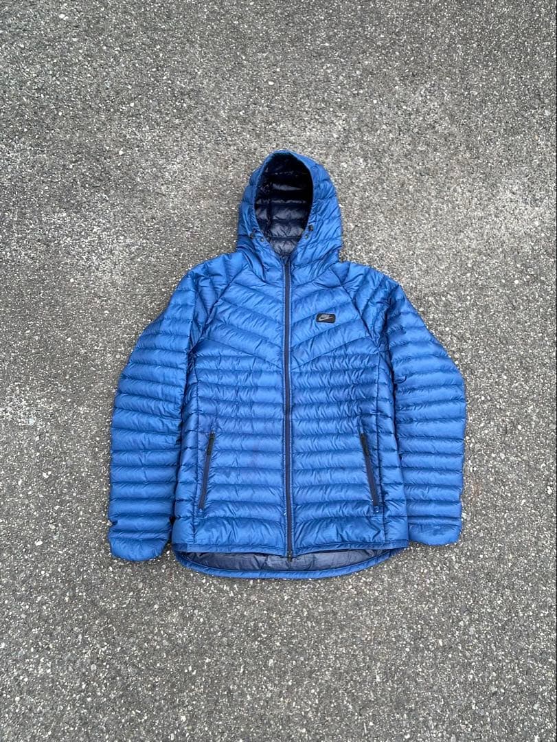 NIKE フード ダウンジャケット マイクロダウン テック