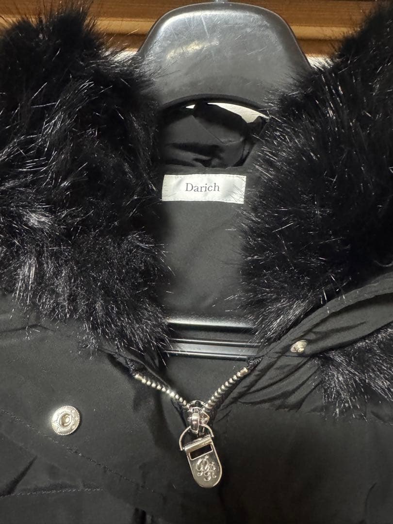 Darich ダーリッチ レディミディダウンコート ブラック M