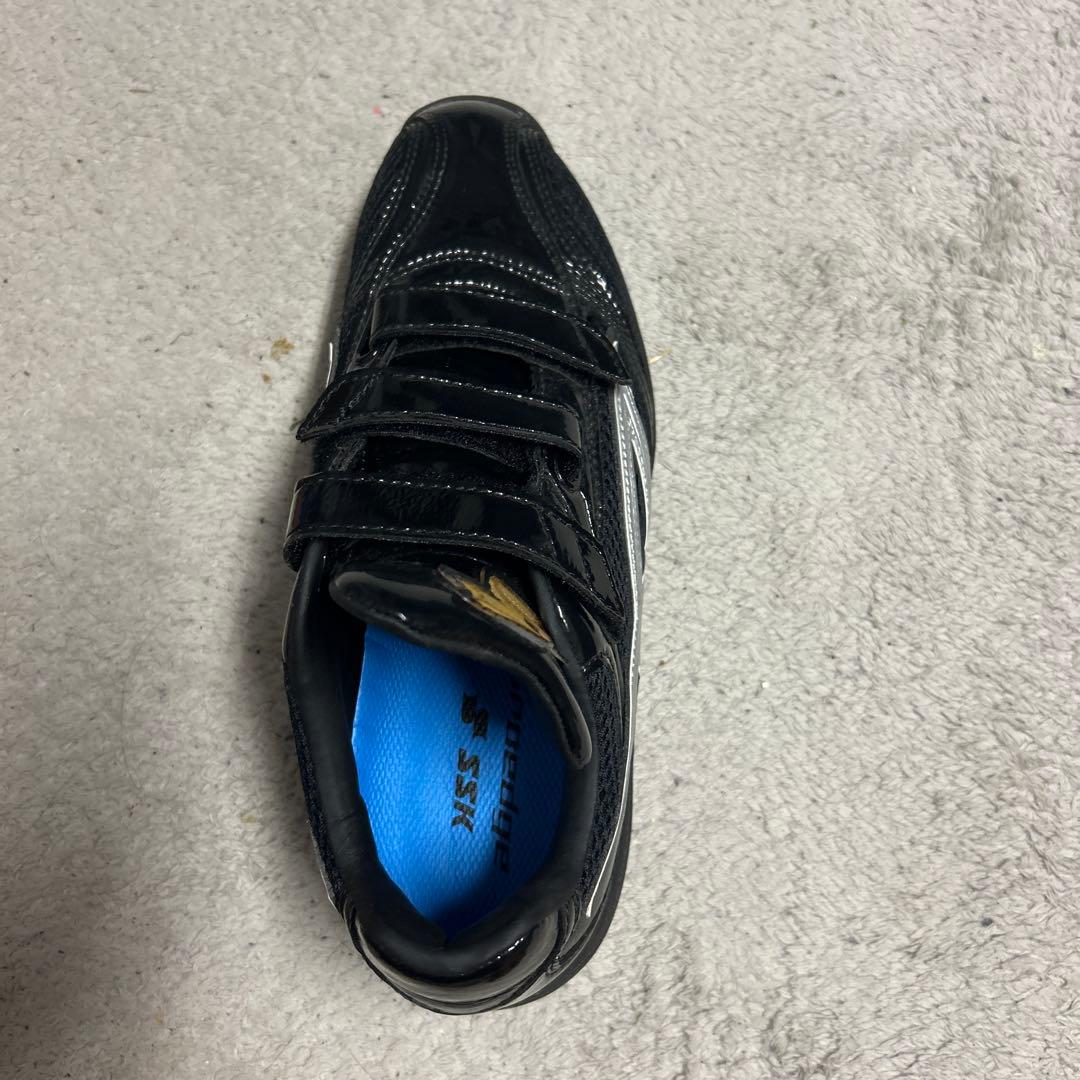 SSK トレーニングシューズブラック/シルバー