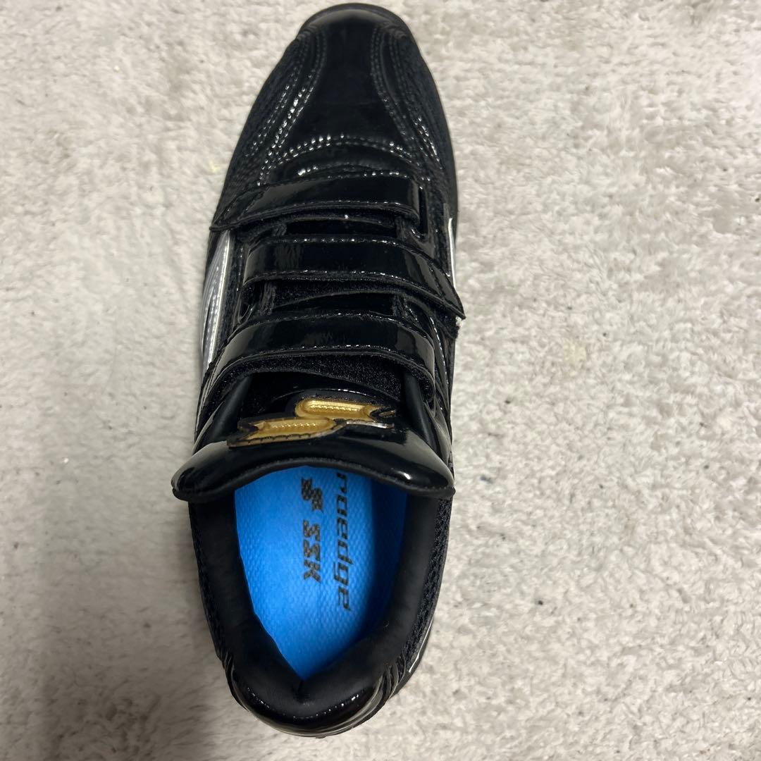 SSK トレーニングシューズブラック/シルバー