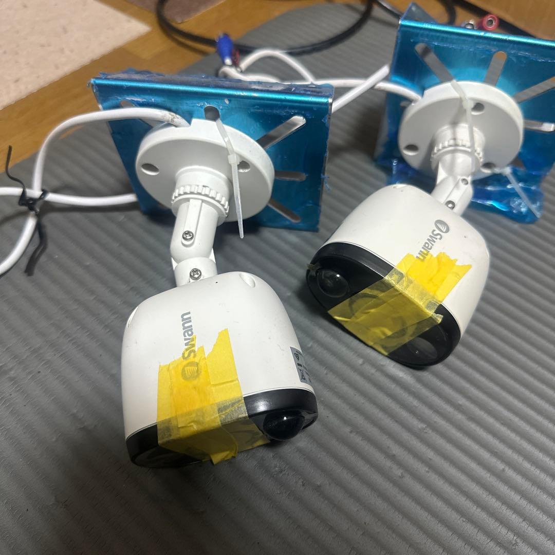 swann 防犯カメラ　2台セット