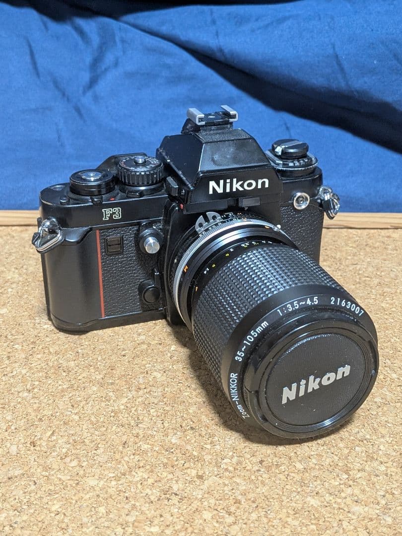 【ジャンク】ニコン　Nikon F3 フィルムカメラ＆モータードライブMD-4
