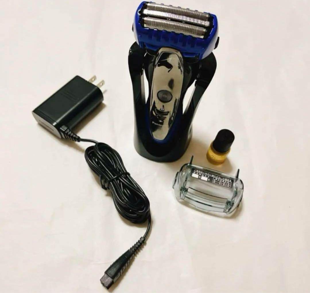 Panasonic ブルー ラムダッシュ シェーバー 3枚刃 お風呂剃り可