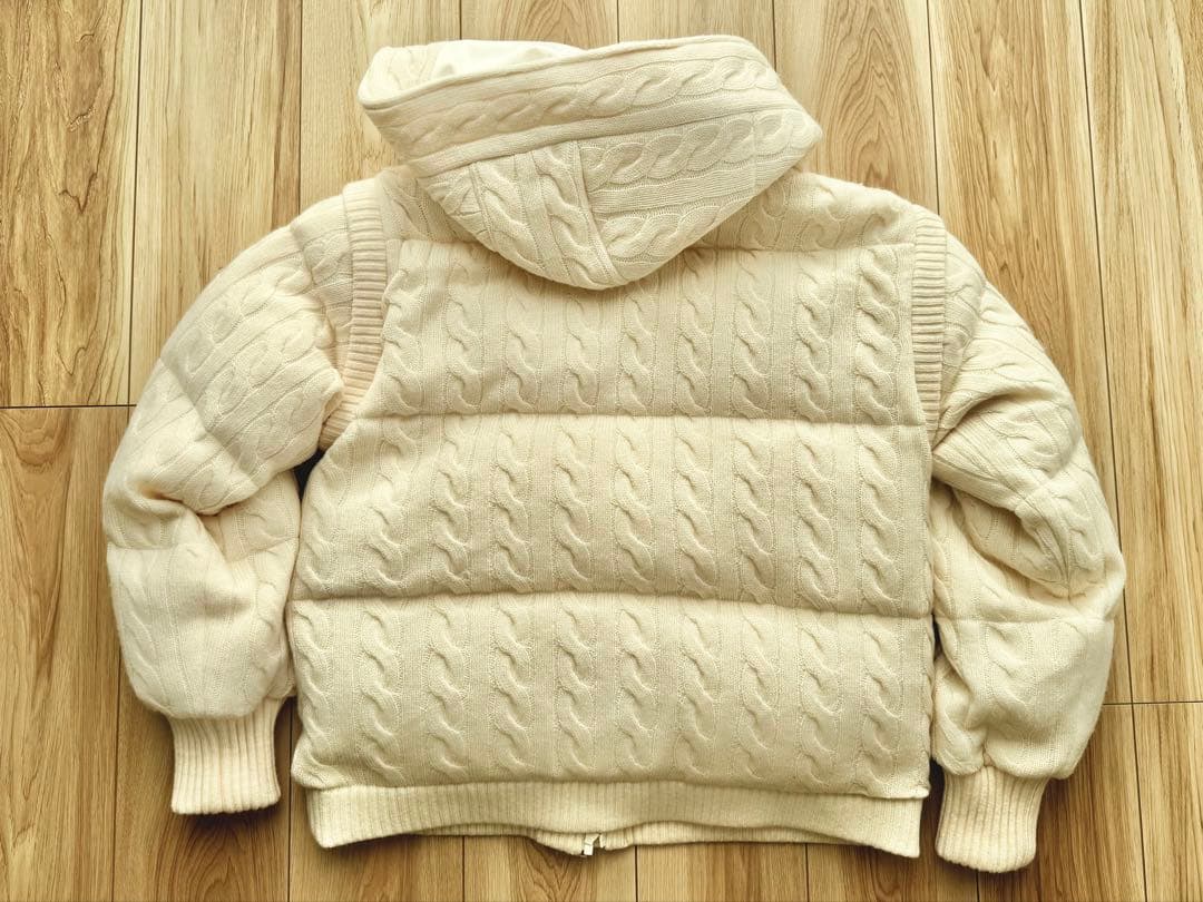 ジャケット・アウター thetoe SHARD KNIT DOWN