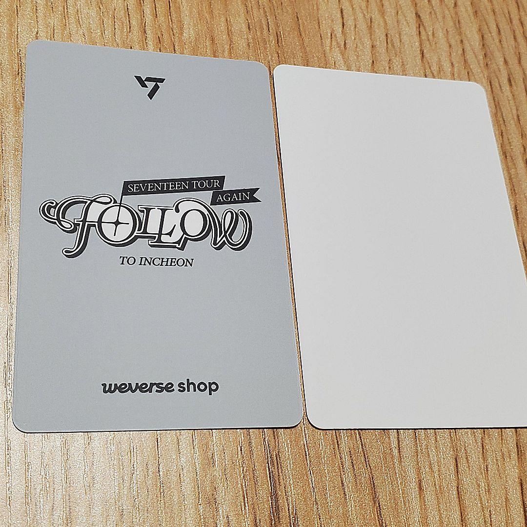 【追跡有】仁川 アンコン 会場限定 トレカ ジョンハン　セブチSEVENTEEN
