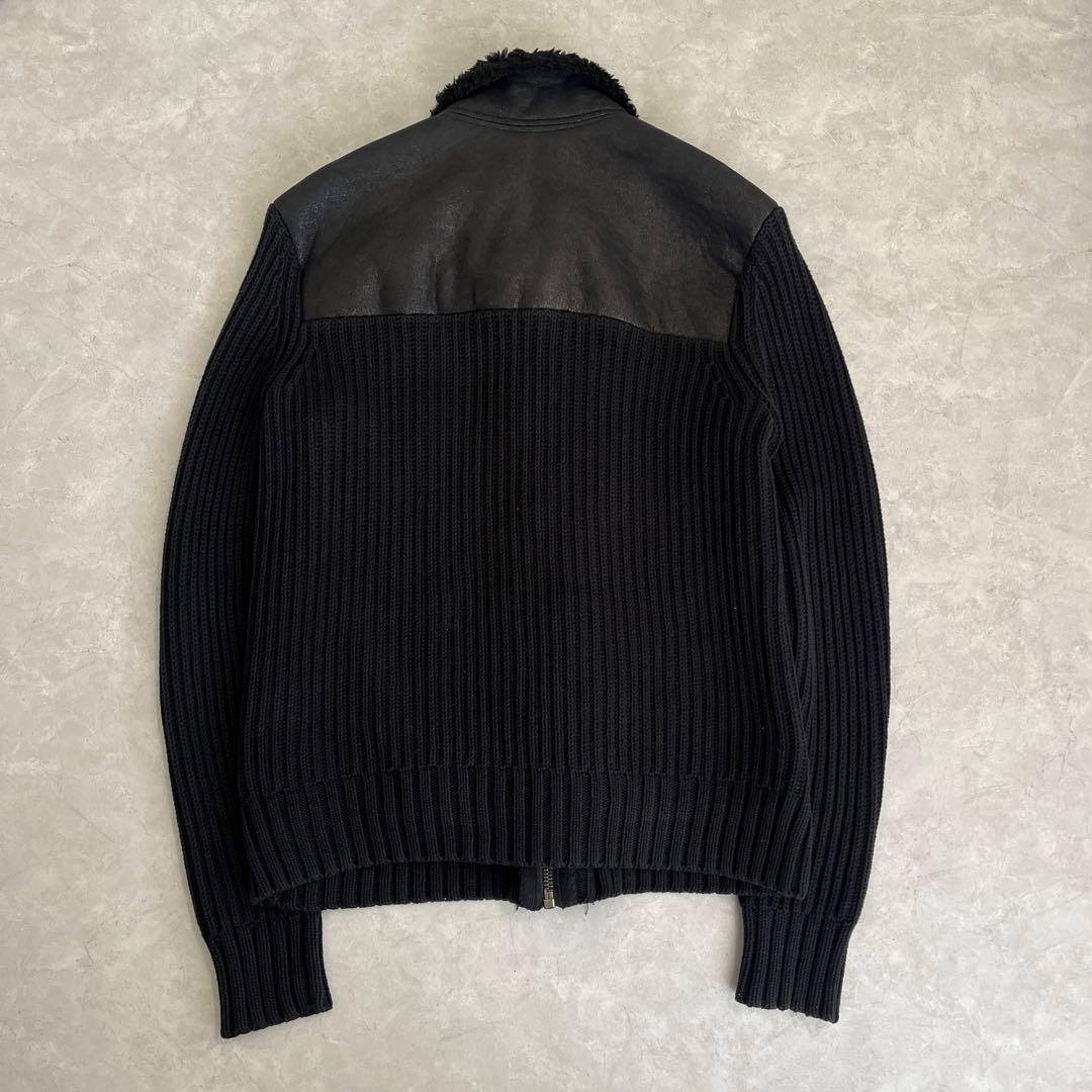 ジャケット・アウター Armani Exchange Knit & Suede Jacket
